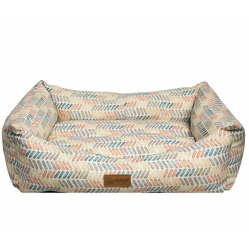 Dubex M Makaron Dikdörtgen Yatak Turuncu Kısa Çizgili 62x44x22h Cm | İç Mekan Köpek Yatağı Dubex M Makaron Dikdörtgen Yatak Turuncu Kısa Çizgili 62x44x22h Cm | İç Mekan Köpek Yatağı