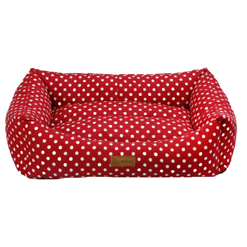Dubex S 38X50X19 Cm Makaron Vr01 Kırmızı Benekli | Kumaş Kedi Yatağı Dubex S 38X50X19 Cm Makaron Vr01 Kırmızı Benekli | Kumaş Kedi Yatağı