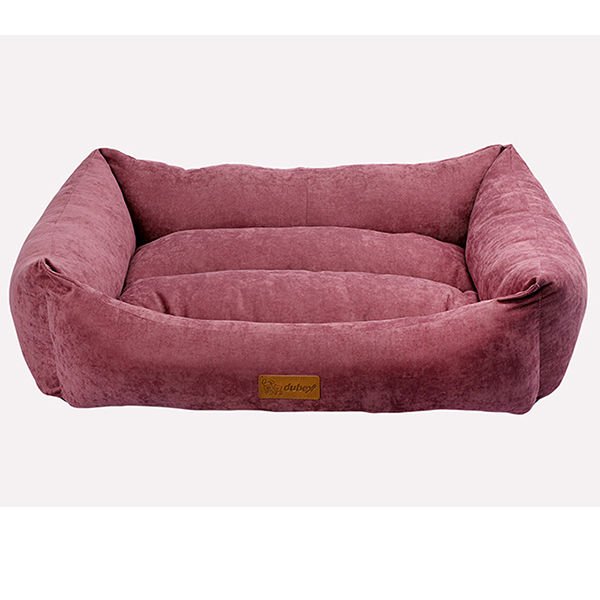 Dubex S 50x38x19 Cm Cookıe Vr03 Gül Kurusu | Kumaş Köpek Yatağı