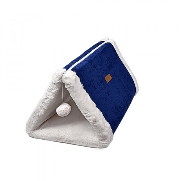 Dubex Vr03 Kedi Evi Ve Oyun Tüneli Saks Mavi | Kedi Oyun Tüneli