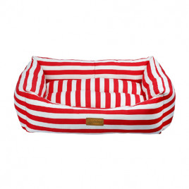 XL 70X95X22 Cm Makaron Vr05 Kırmızı Çizgili | Kumaş Köpek Yatağı XL 70X95X22 Cm Makaron Vr05 Kırmızı Çizgili | Kumaş Köpek Yatağı