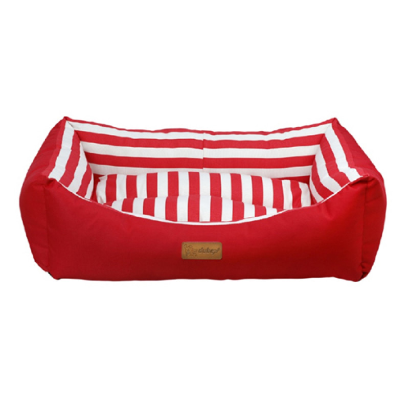 Dubex XL 70X95X22 Cm Tarte Dikdörtgen Yatak Vr05 Kırmızı Çizgili | Kumaş Köpek Yatağı Dubex XL 70X95X22 Cm Tarte Dikdörtgen Yatak Vr05 Kırmızı Çizgili | Kumaş Köpek Yatağı