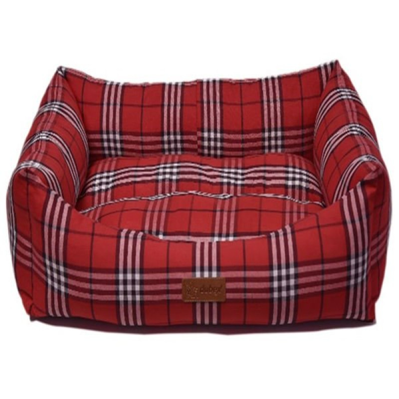 Dubex XL Danish Vr02-Kırmızı Kareli | Kumaş Köpek Yatağı Dubex XL Danish Vr02-Kırmızı Kareli | Kumaş Köpek Yatağı