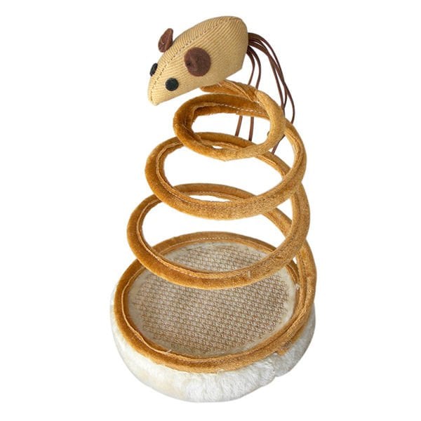 Eastland 14X24 Cm Yaylı Peluş Fare | Kedi Fare Oyuncak