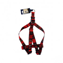 16 Cm Bez Göğüs Kırmızı Siyah | Köpek Göğüs Tasması 16 Cm Bez Göğüs Kırmızı Siyah | Köpek Göğüs Tasması