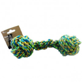 21 Cm Karışık Renkli Örme İp Dambıl | Köpek Çiğneme 21 Cm Karışık Renkli Örme İp Dambıl | Köpek Çiğneme