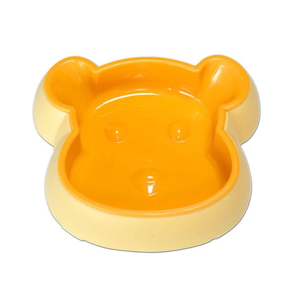 Eastland 21x18.5x4.5 Cm Plastik Ayıcık Desenli | Dekoratif Mama Ve Su Kabı