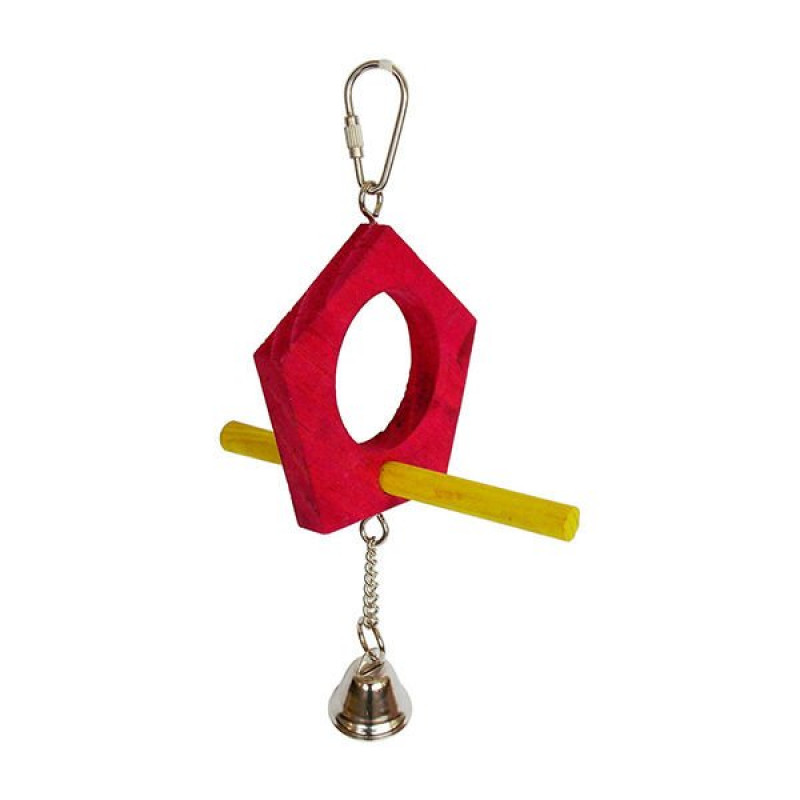 Eastland 22 Cm Çıngıraklı Ahşap Tünekli | Kuş Zilli Oyuncak Eastland 22 Cm Çıngıraklı Ahşap Tünekli | Kuş Zilli Oyuncak