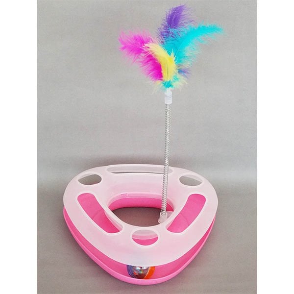 Eastland 26x25x36 Cm Üçgen İnteraktif | Plastik Kedi Oyuncağı