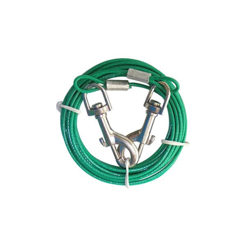 Eastland 3.6 M 2 Mm Çelik Bahçe Bağlama Halatı Yeşil Eastland 3.6 M 2 Mm Çelik Bahçe Bağlama Halatı Yeşil