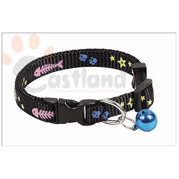 Eastland 30-35 Cm Çıngıraklı Siyah | Kedi Boyun Tasması