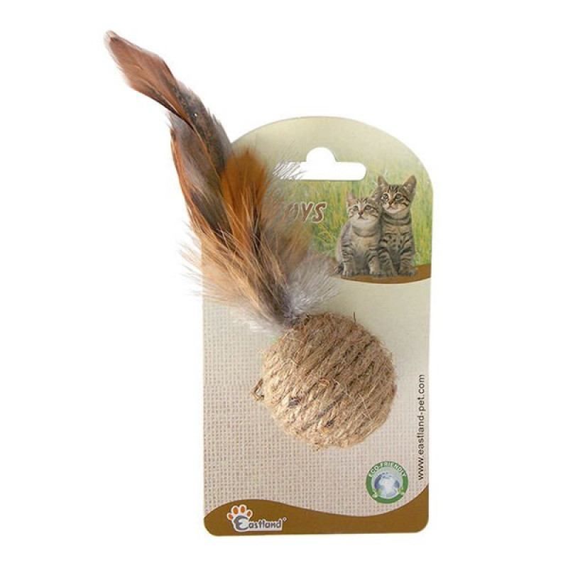 Eastland 4 Cm Tüylü Keten Top | Kedi Top Oyuncak Eastland 4 Cm Tüylü Keten Top | Kedi Top Oyuncak