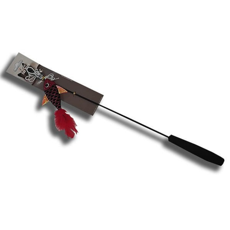 Eastland 46-85 Cm Uzayabilen Balıklı ve Tüylü Kırmızı | Kedi Oltası Eastland 46-85 Cm Uzayabilen Balıklı ve Tüylü Kırmızı | Kedi Oltası