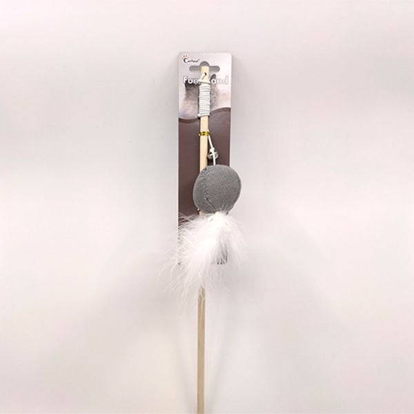 Eastland 46 Cm Peluş Catnipli Çıngıraklı Tüylü | Kedi Oltası