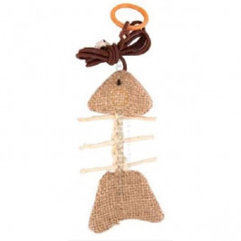 4X11 Cm Kılçık Şekilli | Peluş Kedi Oyuncağı 4X11 Cm Kılçık Şekilli | Peluş Kedi Oyuncağı