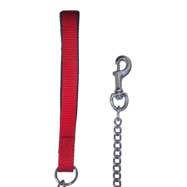 Eastland Medium Soft Bez Saplı Gezdirme Kırmızı | Köpek Gezdirme Tasması