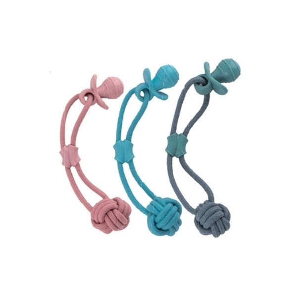 Eastland Tpr İpli Emzik Plastik Köpek Çiğneme Oyuncağı 38 Cm | Köpek Çiğneme