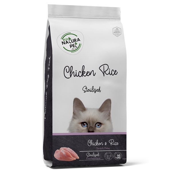 Eco Natura 1.5 Kg Sterilised Tavuklu | Kısırlaştırılmış Kedi Maması