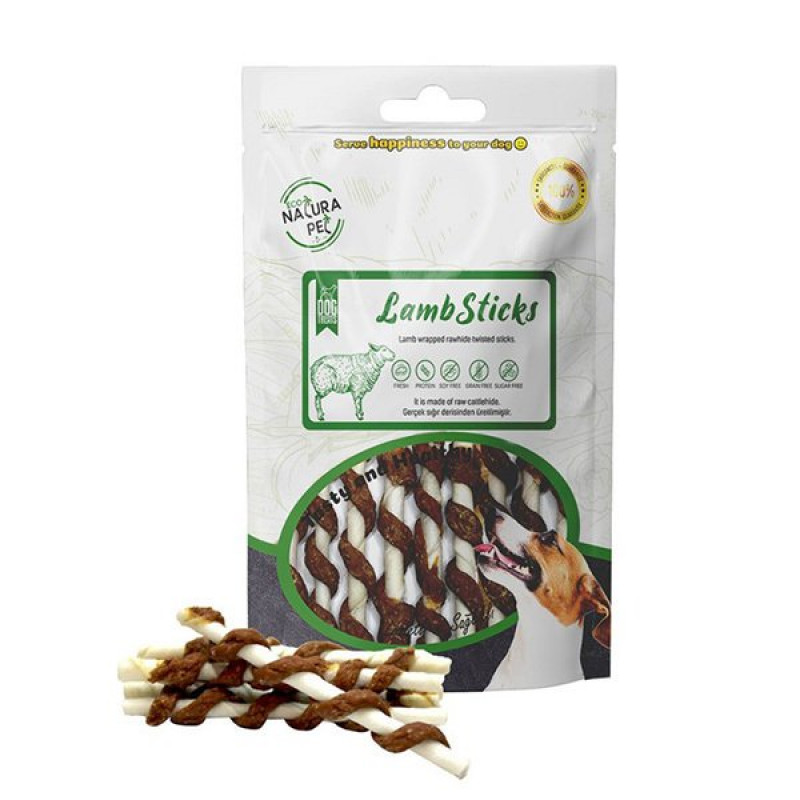 Eco Natura 100 Gr Kuzu Eti Sargılı Kemik | Köpek Kemik Ödül Maması Eco Natura 100 Gr Kuzu Eti Sargılı Kemik | Köpek Kemik Ödül Maması