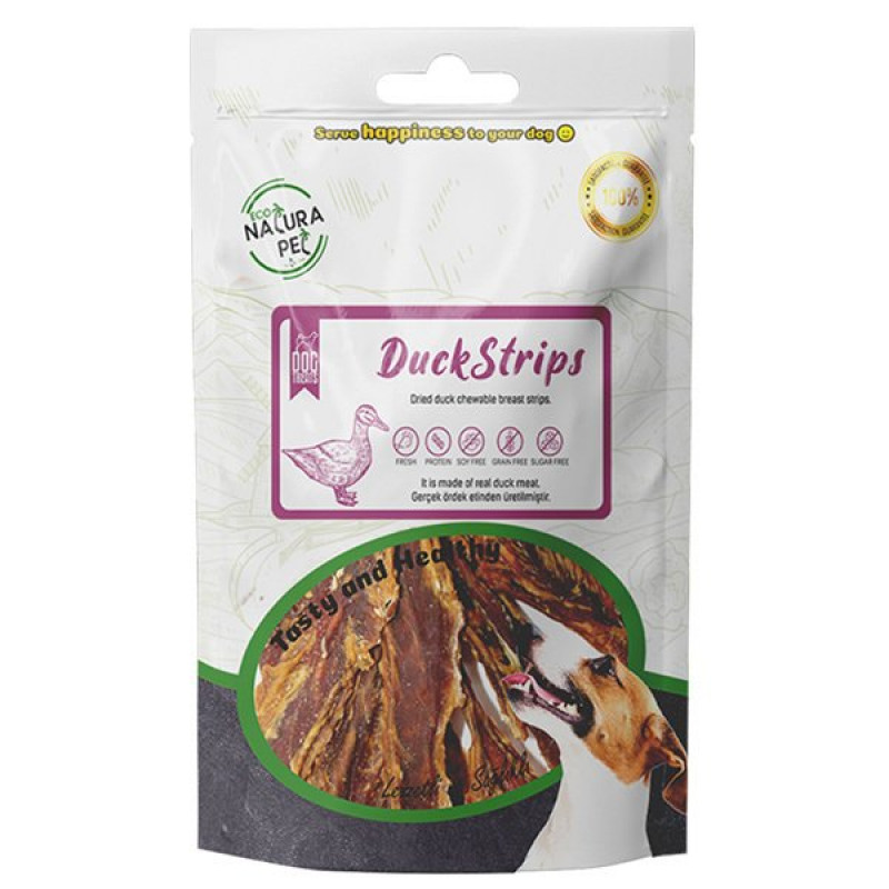 Eco Natura 80 Gr Ördek Eti Dilimleri Yumuşak | Köpek Atıştırmalık Ödül Maması Eco Natura 80 Gr Ördek Eti Dilimleri Yumuşak | Köpek Atıştırmalık Ödül Maması