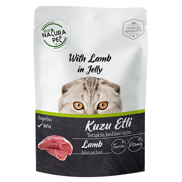Eco Natura 85 Gr Adult Kuzu Etli 