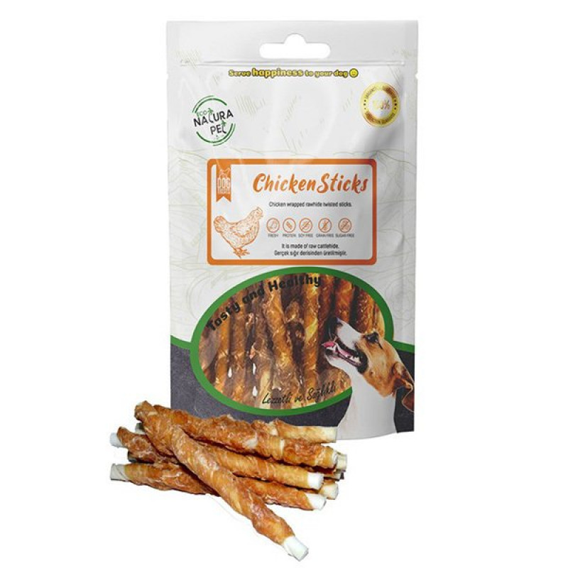 Eco Natura 90 Gr Tavuk Sargılı Kemik | Köpek Kemik Ödül Maması Eco Natura 90 Gr Tavuk Sargılı Kemik | Köpek Kemik Ödül Maması