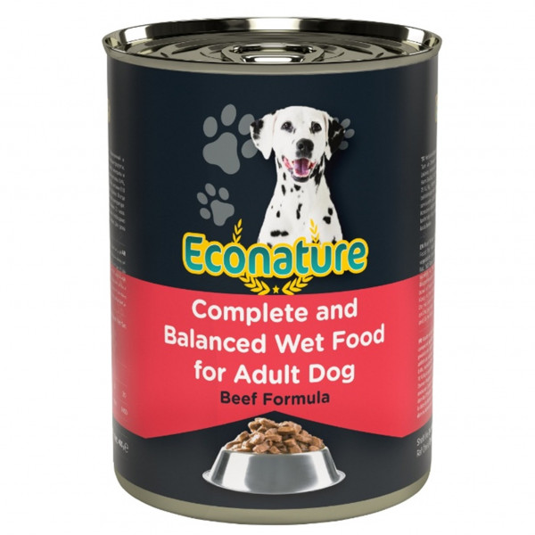 Econature 400 Gr Sığır Etli Yetişkin | Yetişkin Köpek Konserve Maması