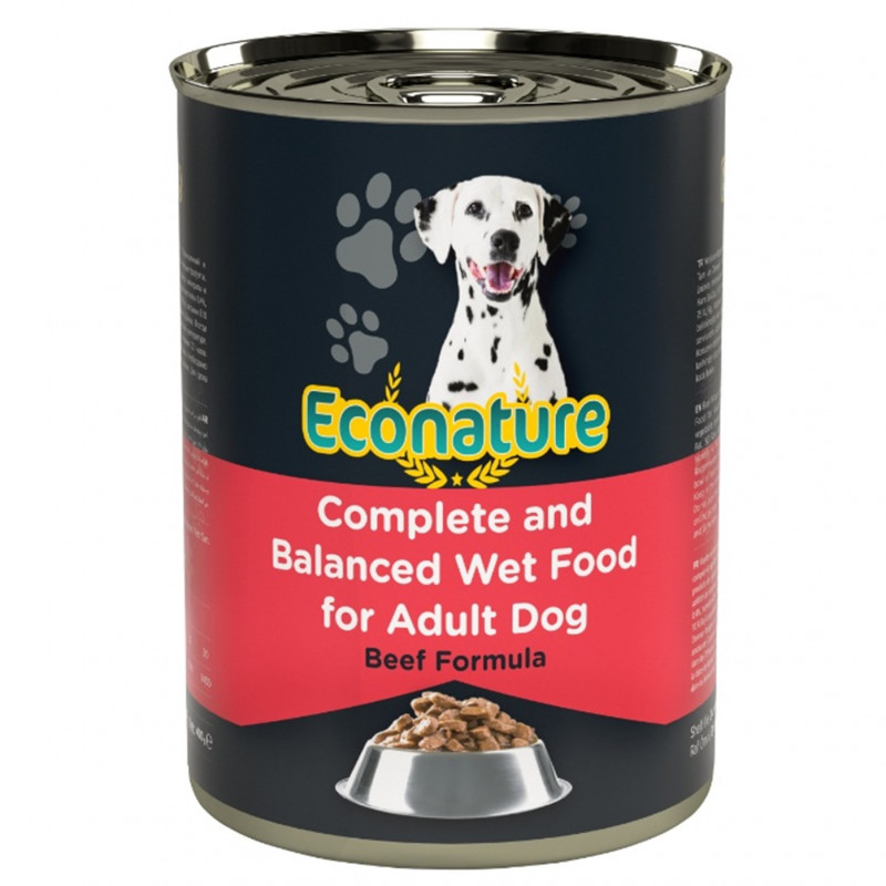 Econature 400 Gr Sığır Etli Yetişkin | Yetişkin Köpek Konserve Maması Econature 400 Gr Sığır Etli Yetişkin | Yetişkin Köpek Konserve Maması