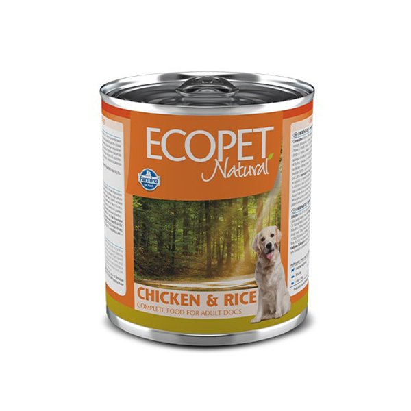 Ecopet 300 Gr Natural Tavuk ve Pirinçli Yetişkin | Yetişkin Köpek Konserve Maması