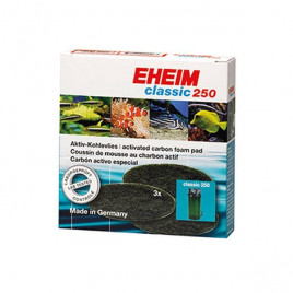 3 Adet 2211 Classic 150 Karbonlu Yedek Filtre Sünger | Akvaryum Filtre Malzemesi