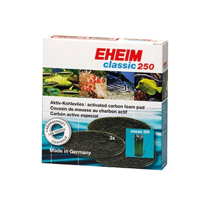 Eheim 3 Adet 2211 Classic 150 Karbonlu Yedek Filtre Sünger | Akvaryum Filtre Malzemesi Eheim 3 Adet 2211 Classic 150 Karbonlu Yedek Filtre Sünger | Akvaryum Filtre Malzemesi