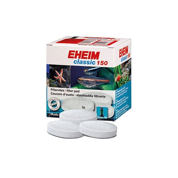 Eheim 3 Adet Classic 150 Yedek İnce Sünger Beyaz | Akvaryum Filtre Malzemesi