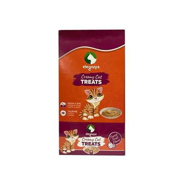 Elegance 25 Adet Creamy Treats Orman Meyveli 15 Gr | Kedi Atıştırmalık Ödül Maması