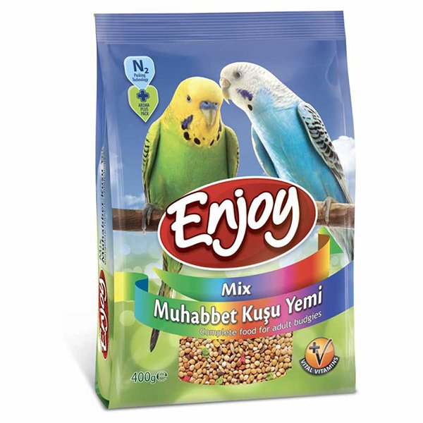 Enjoy 400 Gr Mix Muhabbet Kuşu Yemi | Kuş Yemi