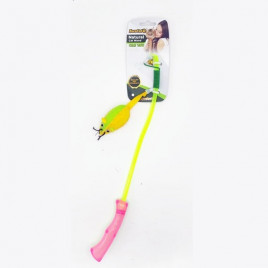 40 Cm Peluş Gövdeli Fare Kedi Oltası Plastik Saplı | Kedi Oltası 40 Cm Peluş Gövdeli Fare Kedi Oltası Plastik Saplı | Kedi Oltası