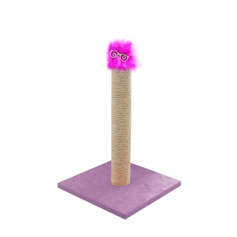 Euro Cat 47 Cm Oyuncaklı Tırmalama Tahtası Pembe | Çubuk Kedi Tırmalama Tahtası Euro Cat 47 Cm Oyuncaklı Tırmalama Tahtası Pembe | Çubuk Kedi Tırmalama Tahtası