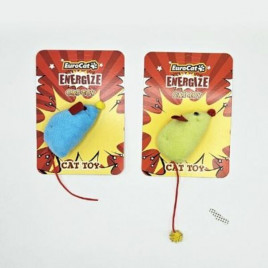 Fare Peluş Kedi Oyuncağı Renkli | Kedi Fare Oyuncak Fare Peluş Kedi Oyuncağı Renkli | Kedi Fare Oyuncak