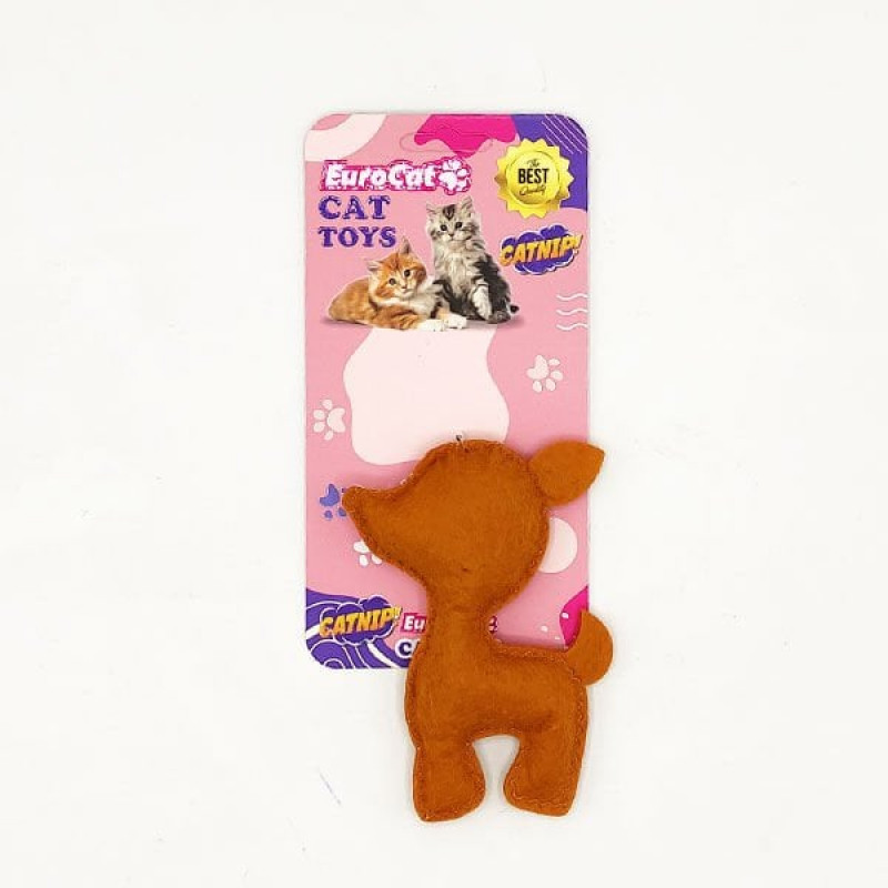 Euro Cat Toys Ceylan Kedi Oyuncağı Kahverengi | Peluş Kedi Oyuncağı Euro Cat Toys Ceylan Kedi Oyuncağı Kahverengi | Peluş Kedi Oyuncağı
