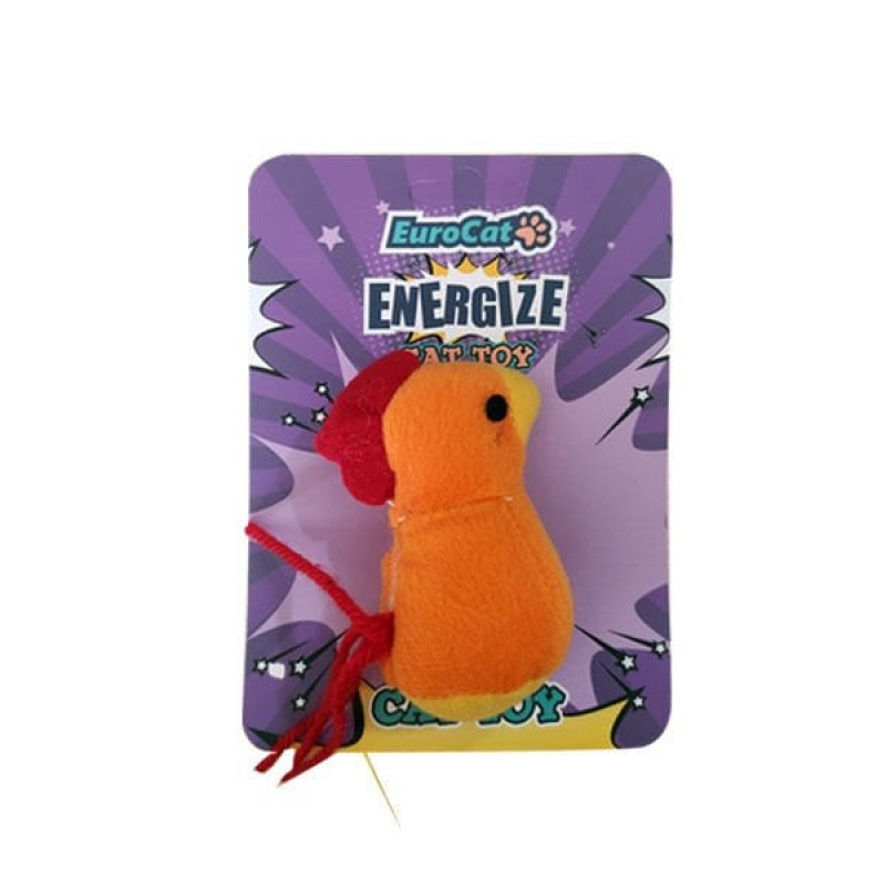 Euro Cat Yumuşak Tavuk Kedi Oyuncağı Turuncu | Peluş Kedi Oyuncağı Euro Cat Yumuşak Tavuk Kedi Oyuncağı Turuncu | Peluş Kedi Oyuncağı