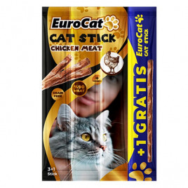 Eurocat 20 Gr Tavuk Etli Ödül Maması 4 Adet (4x5gr) | Stick Kedi Ödül Maması Eurocat 20 Gr Tavuk Etli Ödül Maması 4 Adet (4x5gr) | Stick Kedi Ödül Maması