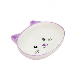 EuroCat 300 Ml Melamin Mama Kabı Mor EuroCat 300 Ml Melamin Mama Kabı Mor