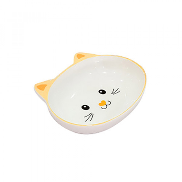 EuroCat 300 Ml Melamin Mama Kabı Sarı 