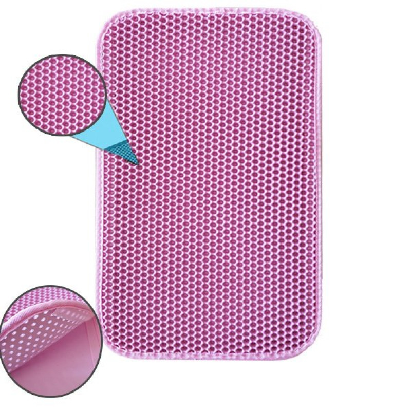 Eurocat 38x59 Cm Kum Toplayan Elekli Kedi Kumu Paspası Pembe | Kedi Tuvalet Paspası Eurocat 38x59 Cm Kum Toplayan Elekli Kedi Kumu Paspası Pembe | Kedi Tuvalet Paspası