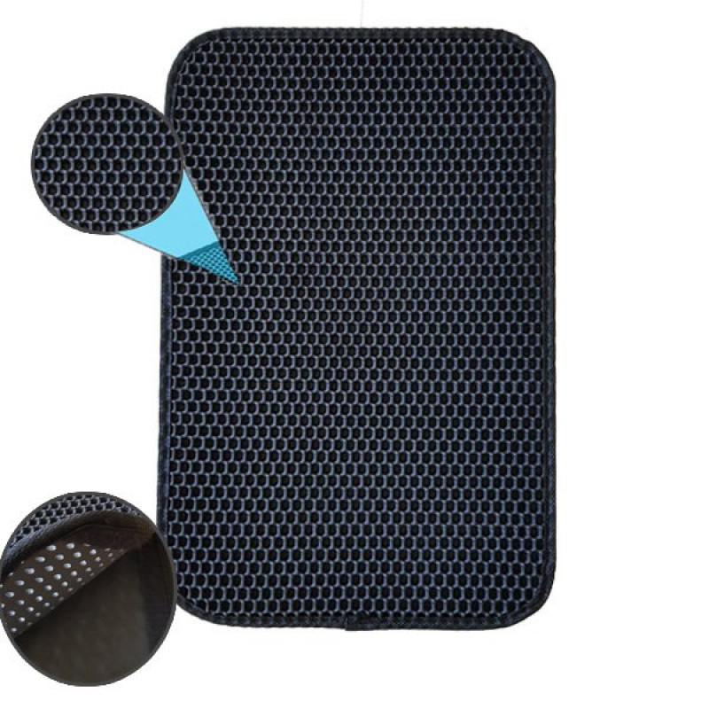 Eurocat 38x59 Cm Kum Toplayan Elekli Kedi Kumu Paspası Siyah | Kedi Tuvalet Paspası Eurocat 38x59 Cm Kum Toplayan Elekli Kedi Kumu Paspası Siyah | Kedi Tuvalet Paspası