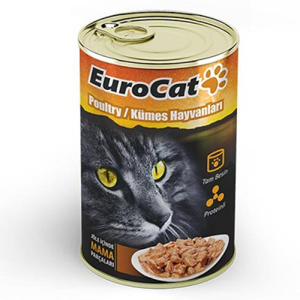 Eurocat 415 Gr Kümes Hayvanlı Yetişkin | Yetişkin Kedi Maması