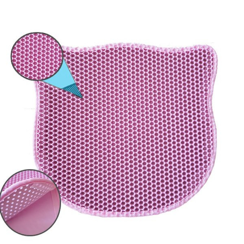 Eurocat 43x50 Cm Kum Toplayan Elekli Kedi Kumu Paspası Pembe | Kedi Tuvalet Paspası Eurocat 43x50 Cm Kum Toplayan Elekli Kedi Kumu Paspası Pembe | Kedi Tuvalet Paspası