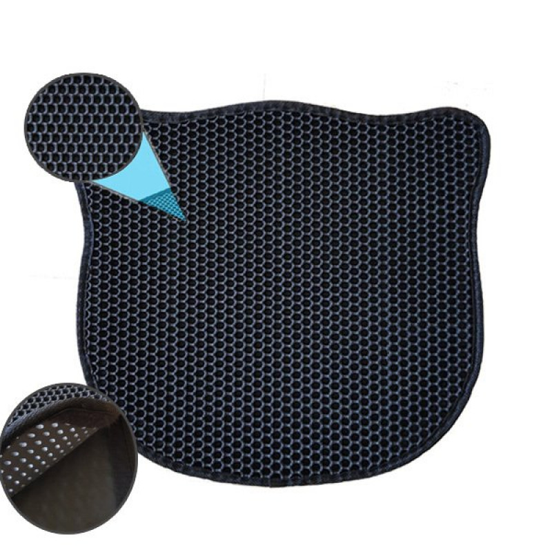 Eurocat 43x50 Cm Kum Toplayan Elekli Kedi Kumu Paspası Siyah | Kedi Tuvalet Paspası Eurocat 43x50 Cm Kum Toplayan Elekli Kedi Kumu Paspası Siyah | Kedi Tuvalet Paspası