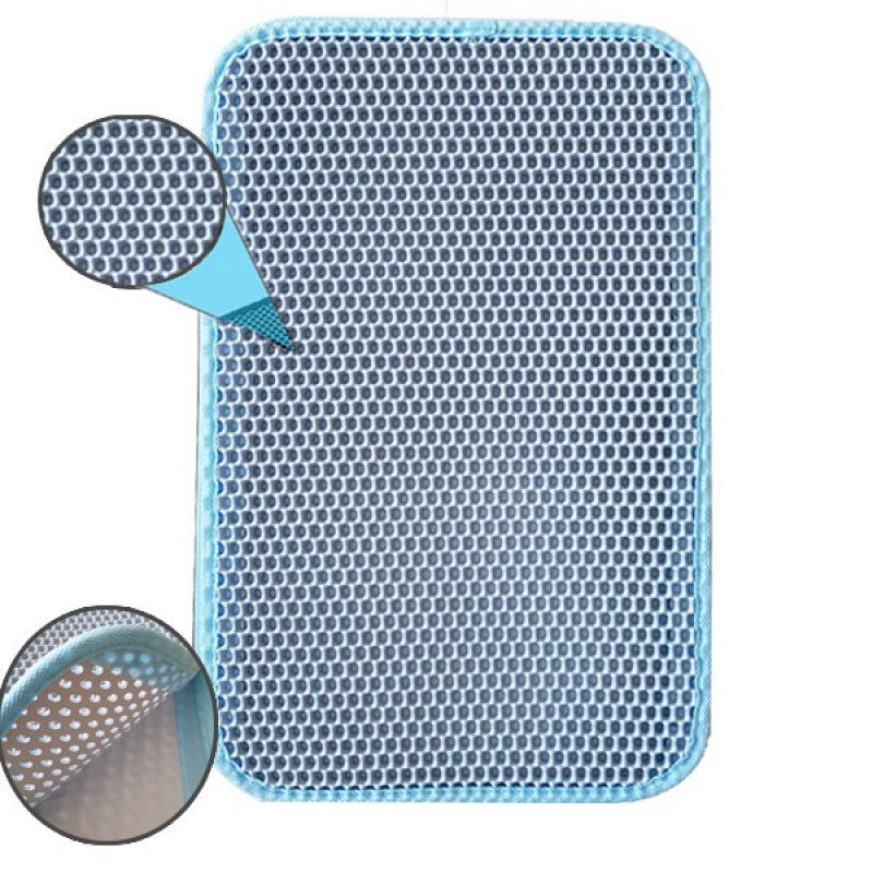 Eurocat 58x76 Cm Kum Toplayan Elekli Kedi Kumu Paspası Mavi | Kedi Tuvalet Paspası Eurocat 58x76 Cm Kum Toplayan Elekli Kedi Kumu Paspası Mavi | Kedi Tuvalet Paspası