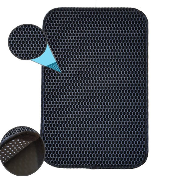 Eurocat 58x76 Cm Kum Toplayan Elekli Kum Paspası Siyah | Kedi Tuvalet Paspası