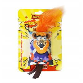 EuroCat Kedi Oyuncağı Turuncu Saçlı Fare | Kedi Fare Oyuncak EuroCat Kedi Oyuncağı Turuncu Saçlı Fare | Kedi Fare Oyuncak